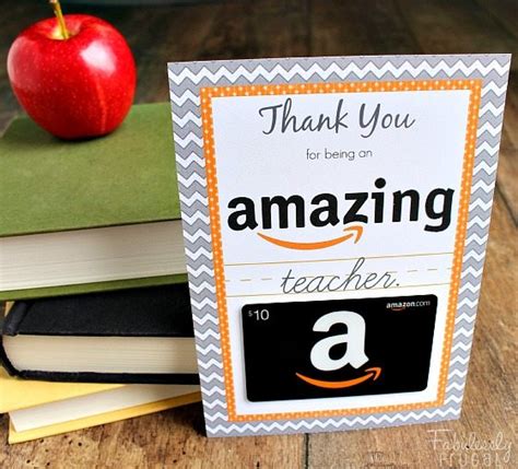 teacher appreciation gift card printables