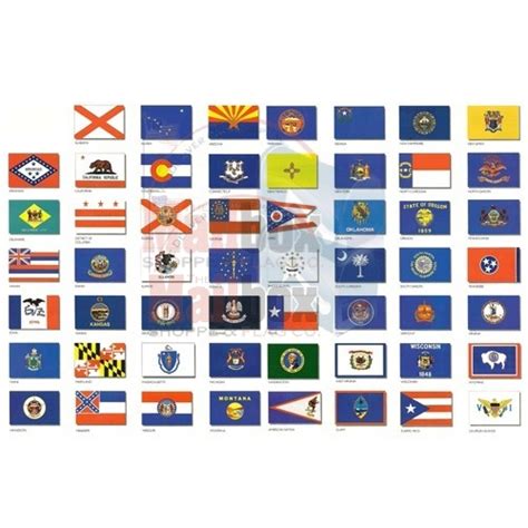 state flags  nylon fabric    mailboxinstallercom