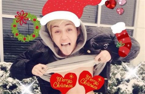 merry christmas from miley cyrus the soshal network