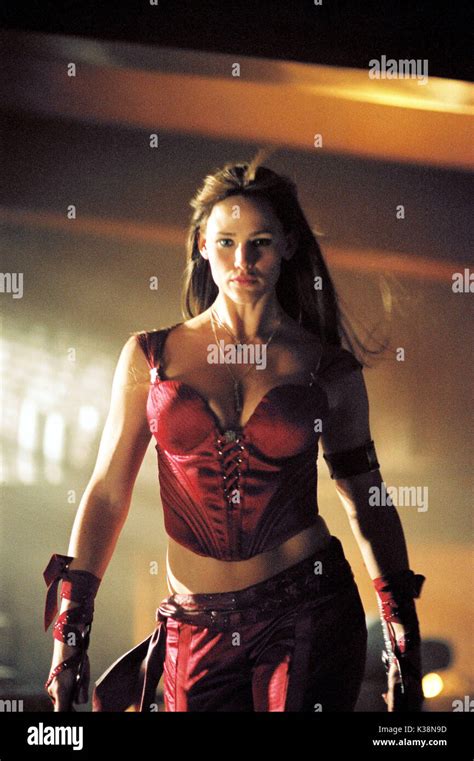 Elektra Jennifer Garner Als Elektra Datum 2005 Stockfoto Bild