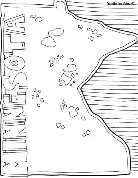 minnesotajpg coloring pages coloring pages  kids flag coloring