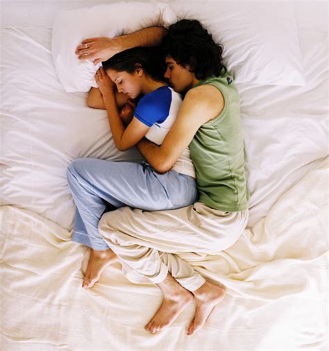 what when wear — what does your couple sleeping position say about