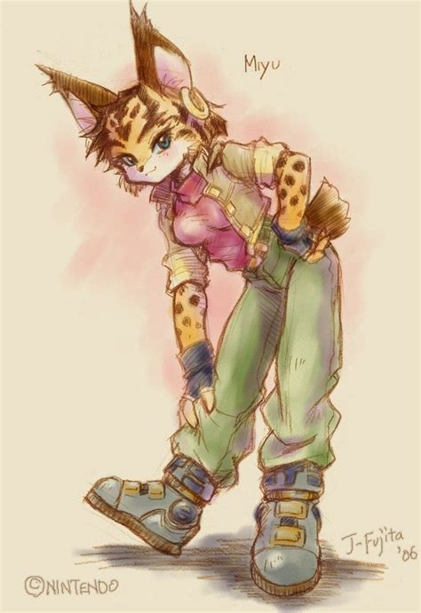 female lynx furry lynx mammal miyu lynx nintendo orange fur pants pastel artwork lynx