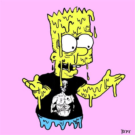 Richie Velazquez Deladeso Simpsons Art Bart Simpson Art Simpsons