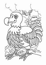 Dodo Coloring Bird Mauritius Pages Endemic Netart Color Getdrawings 27kb sketch template