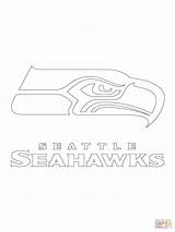 Seahawks Coloring Logo Seattle Pages Printable Kids Football Choose Board Sheets sketch template