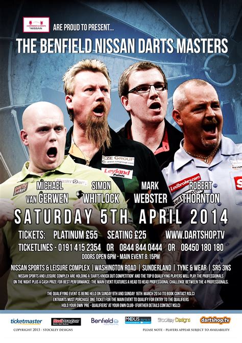 biggest names  professional darts    show  sunderland