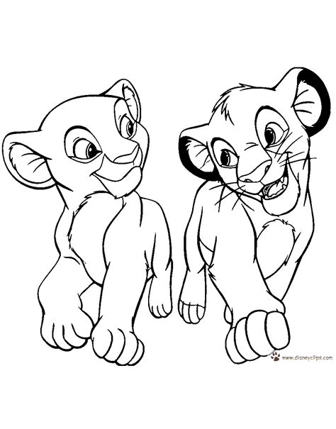 disney coloring pages lion king   coloring book