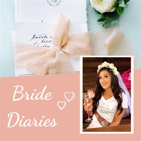 bride diaries those finishing touches wedding journal