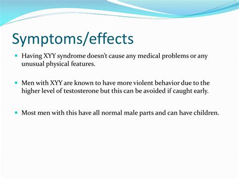 ppt xyy syndrome or jacob s syndrome powerpoint presentation free