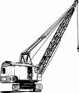 Crane Clipart Drawing Construction Cranes Truck Hydraulic Getdrawings Clip Transparent Svg Webstockreview Clipartmag Hdclipartall sketch template