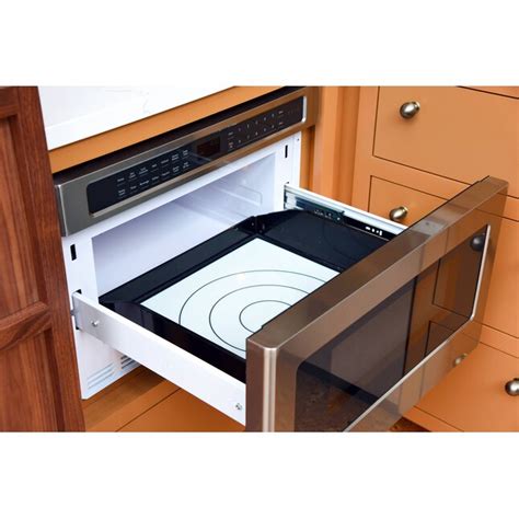 cafe    cu ft electronic  watt microwave drawer stainless steel   microwave