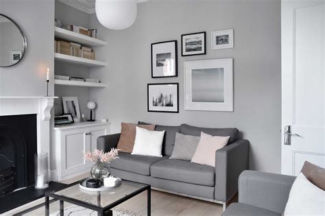 soft minimalist living room makeover  reveal   walls