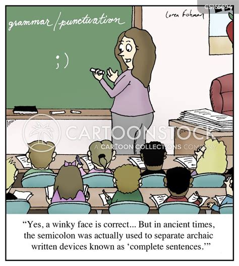 Grammar Cartoons And Comics Funny Pictures From Cartoonstock