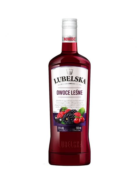 lubelska field berry vodka liqueur owoce lesne cl  wodka company