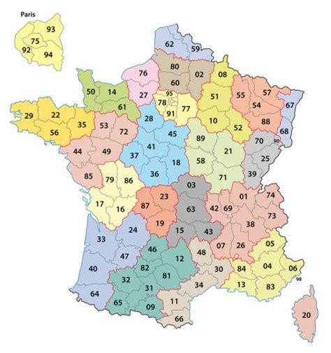 liste des departements francais ckoideja