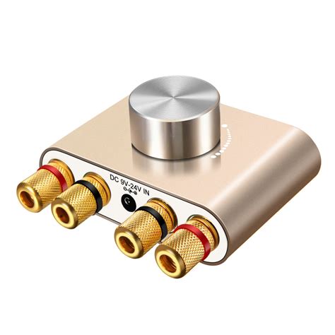 elegiant mini bluetooth stereo amplifier dual channel audio receiver portable