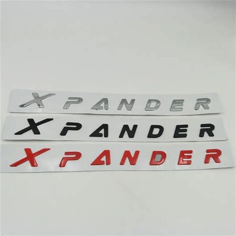 xpander logo emblem decal front grille trim xpander accessories