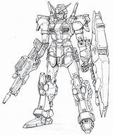 Gundam Coloring Pages Drawing Mech Robot Wing Color X4 Drawings Suit Da Mobile Choose Board Power sketch template