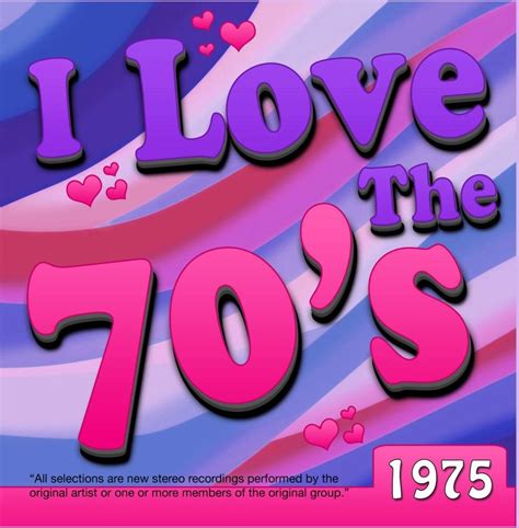 various artists i love the 70 s 1975 music