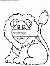 Coloring Lions Pages Book sketch template