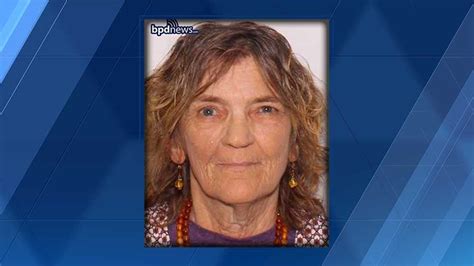 boston police search for missing 69 year old woman with dementia