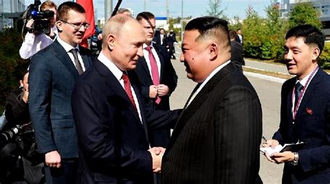 Pertemuan Kim Jong Un Putin Diwarnai Uji Rudal Balistik Oleh Korea