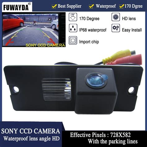 fuwayda sony chip ccd car rear view reverse waterproof camera  mitsubishi pajero