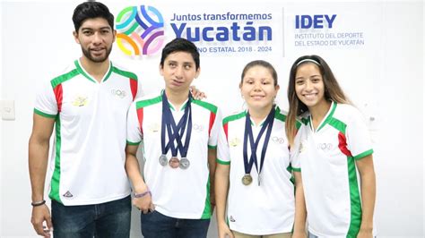 atletas yucatecos destacan en campeonato nacional para