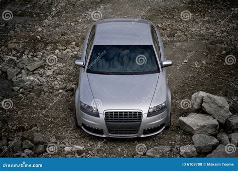 top front view   car stock photo image  light high