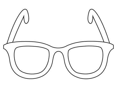 sunglasses coloring page colouringpages