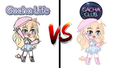 🌸•gacha Club Vs Gacha Life• 💥 Miembros Del Team Cute ♡ Youtube