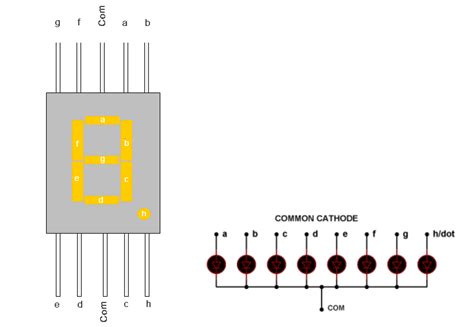 segment display counter circuit  ic  timer ic