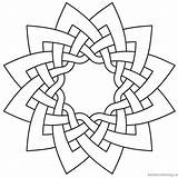 Celtic Knot sketch template