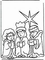 Coloring Wise Pages Men Three Nativity Epiphany Kings Story Magos Reyes Los Tres Christmas Printable Color Clipart Cliparts Bible Kids sketch template