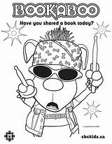 Bookaboo Colouring Book Pages Cbc Superstar Drum Puppy Skills Showing Reading Rock Sweet Off sketch template