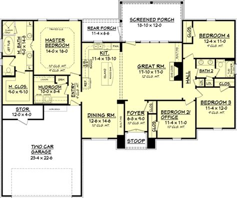 bedroom house plans   sq ft nada home design