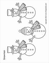 Snowman Printable Snowmen Small Coloring Templates Firstpalette Pages Own Build Paper Colored Christmas Kids Printables sketch template