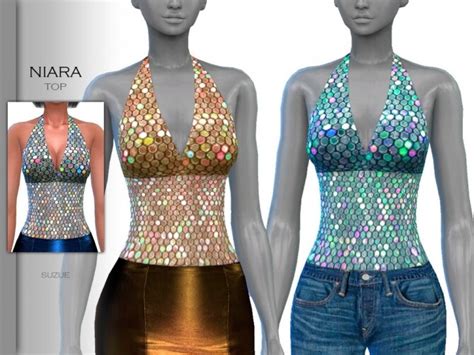 niara top by suzue at tsr sims 4 updates