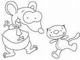 Binoo Toopy Coloring Pages Ws sketch template