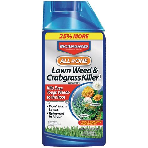 Buy Bioadvanced All In 1 Crabgrass And Weed Killer 40 Oz Pourable