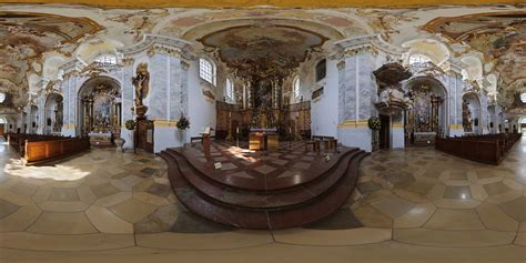 kubische panoramen panorama foto fuerstenzell klosterkirche