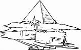 Pyramid Coloring Pages Color Printable sketch template