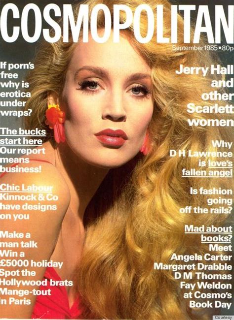 Jerry Hall S Magazine Covers Her Best Moments In The