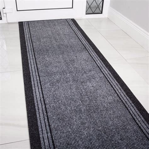 extra long hall runner rug  slip pet friendly heavy duty garage