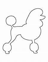Poodle Skirt Pattern Printable Outline Template Dog Applique Stencils Patternuniverse Patterns Crafts Templates Kids Use Print Drawing Creating Cut Sewing sketch template