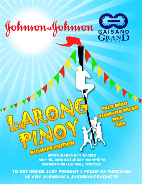 larong pinoy poster  phoelix  deviantart