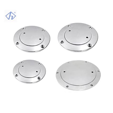 stainless steel  marine boat deck plate inspection access hatch cover deck plate hiever