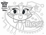 Puppy Pals Hissy Scribblefun Coloriage Fete Rolly Roly Coloriages sketch template