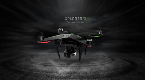 xiro drone mm xplorer  camera quadcopter features   axis stabilized gimbal pfps hd